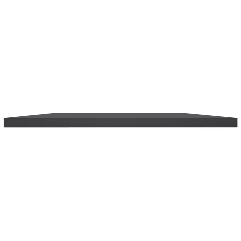 Bookshelf Boards 4 pcs Grey 100x40x1.5 cm Chipboard