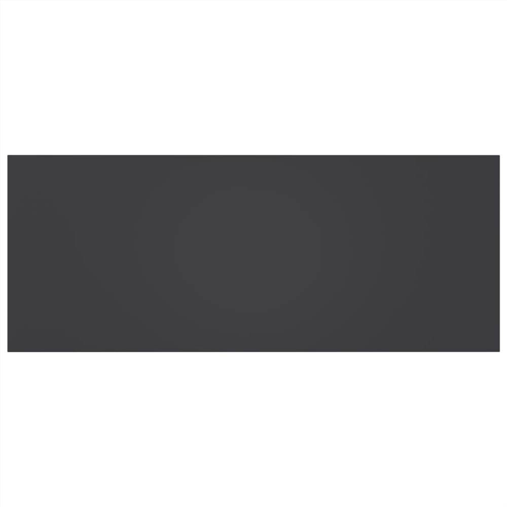 Bookshelf Boards 4 pcs Grey 100x40x1.5 cm Chipboard