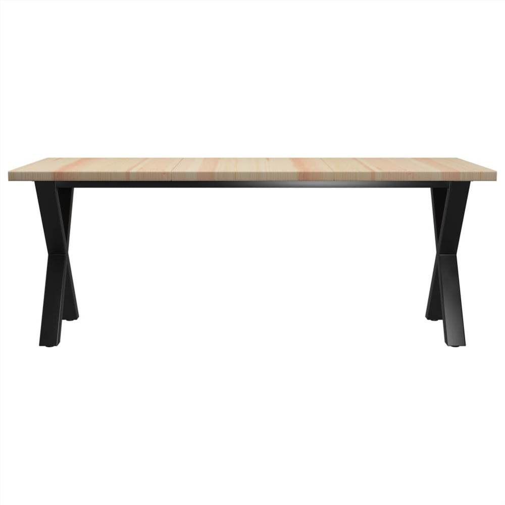 Dining Table 200x100x76 cm Pinewood
