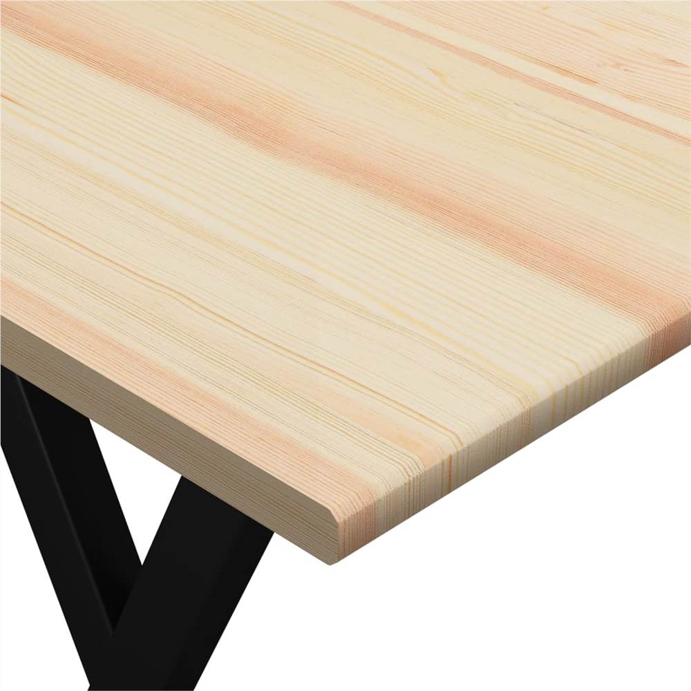 Dining Table 200x100x76 cm Pinewood