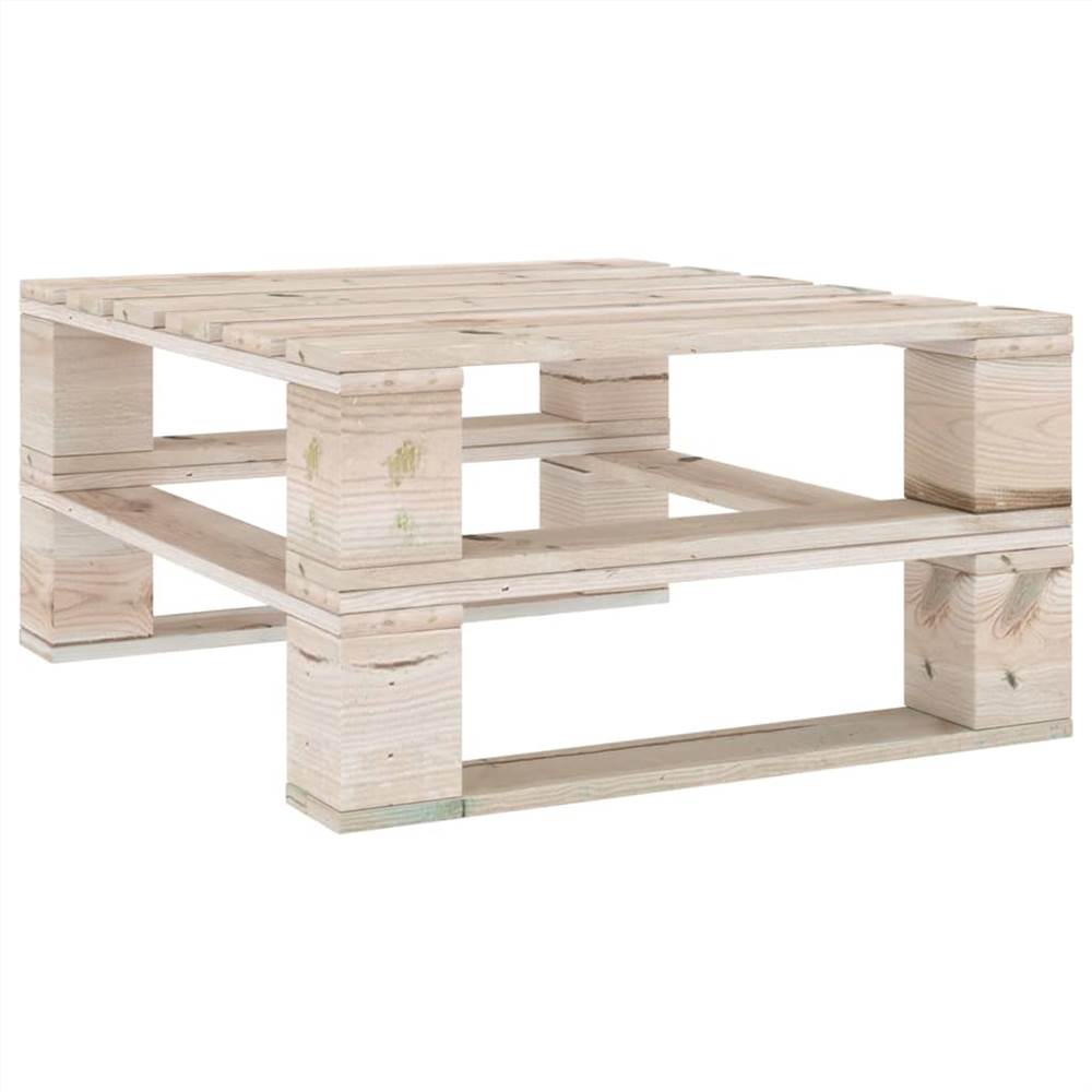 Garden Pallet Tables 2 pcs Impregnated Pinewood