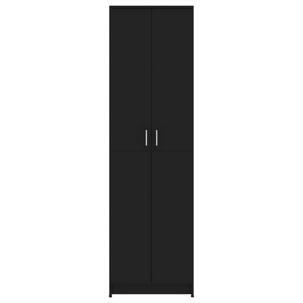 Hallway Wardrobe Black 55x25x189 cm Chipboard