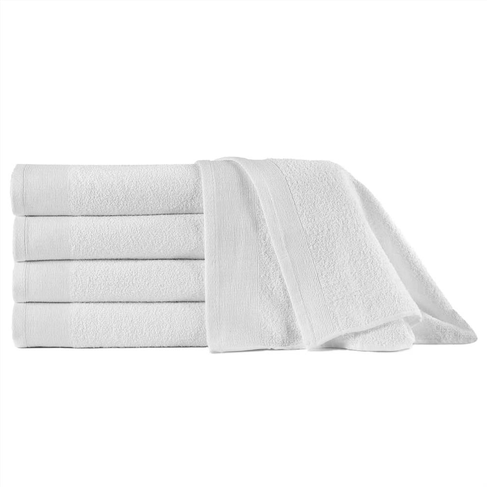 

Sauna Towels 5 pcs Cotton 450 gsm 80x200 cm White
