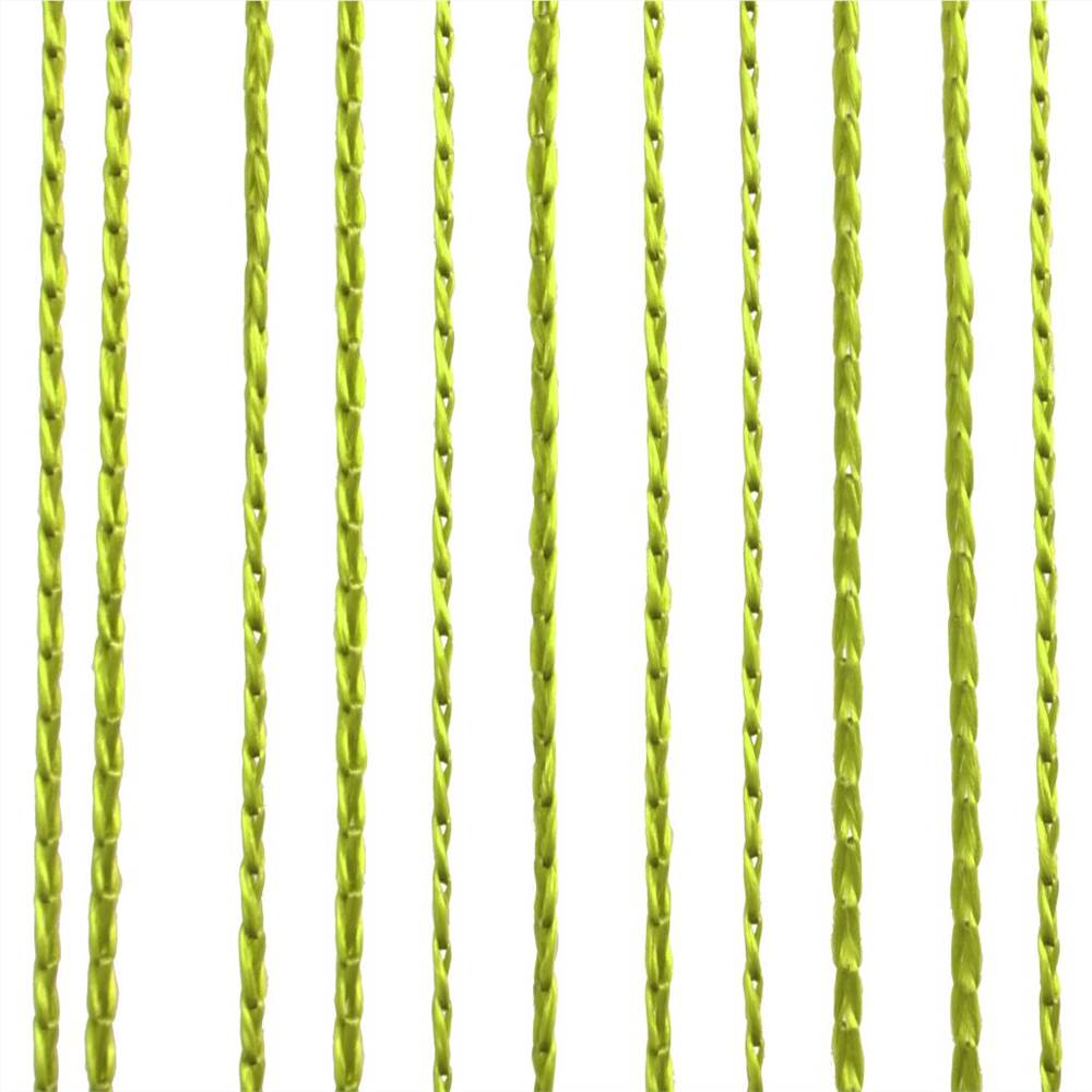 String Curtains 2 pcs 100x250 cm Green