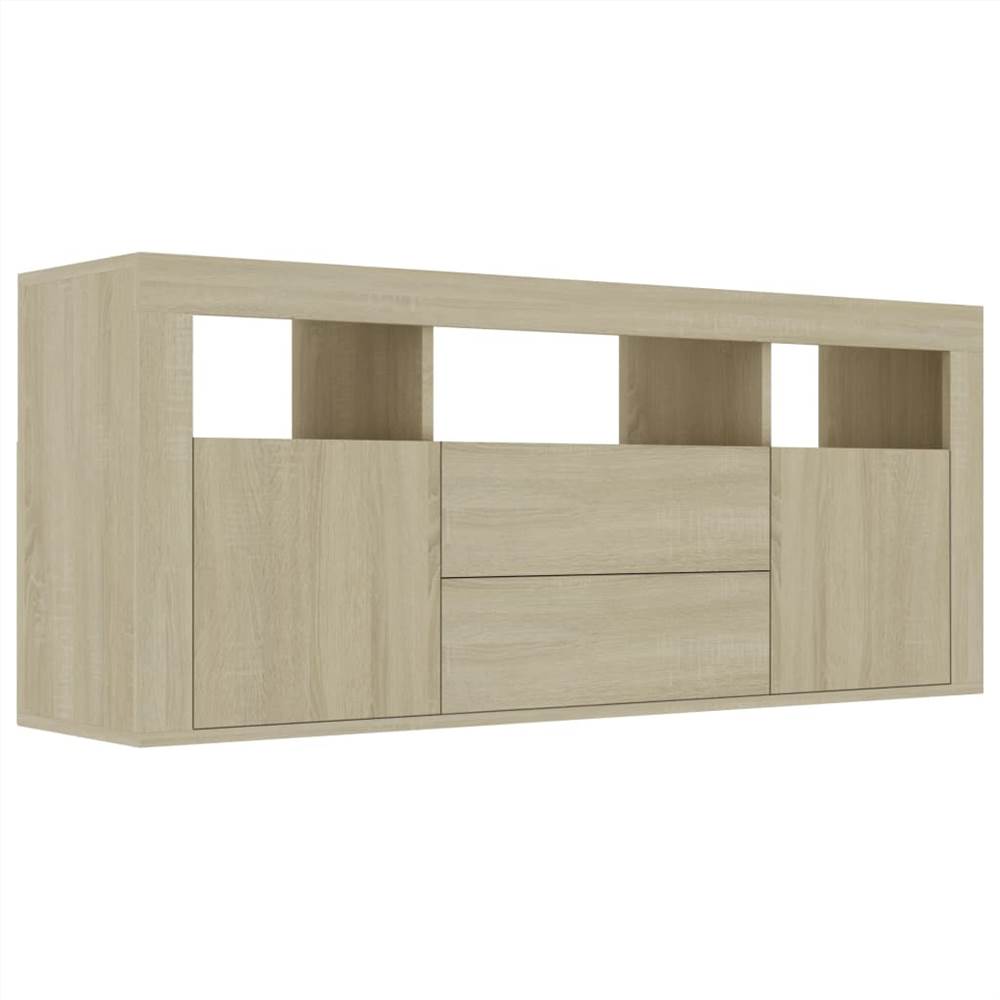 TV Cabinet Sonoma Oak 120x30x50 cm Chipboard
