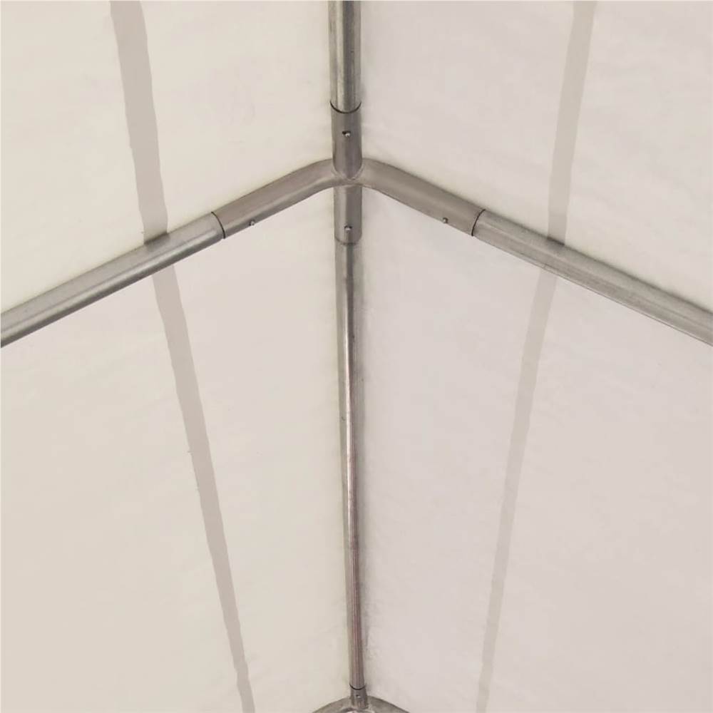 Garden Marquee PVC 5x10 m White