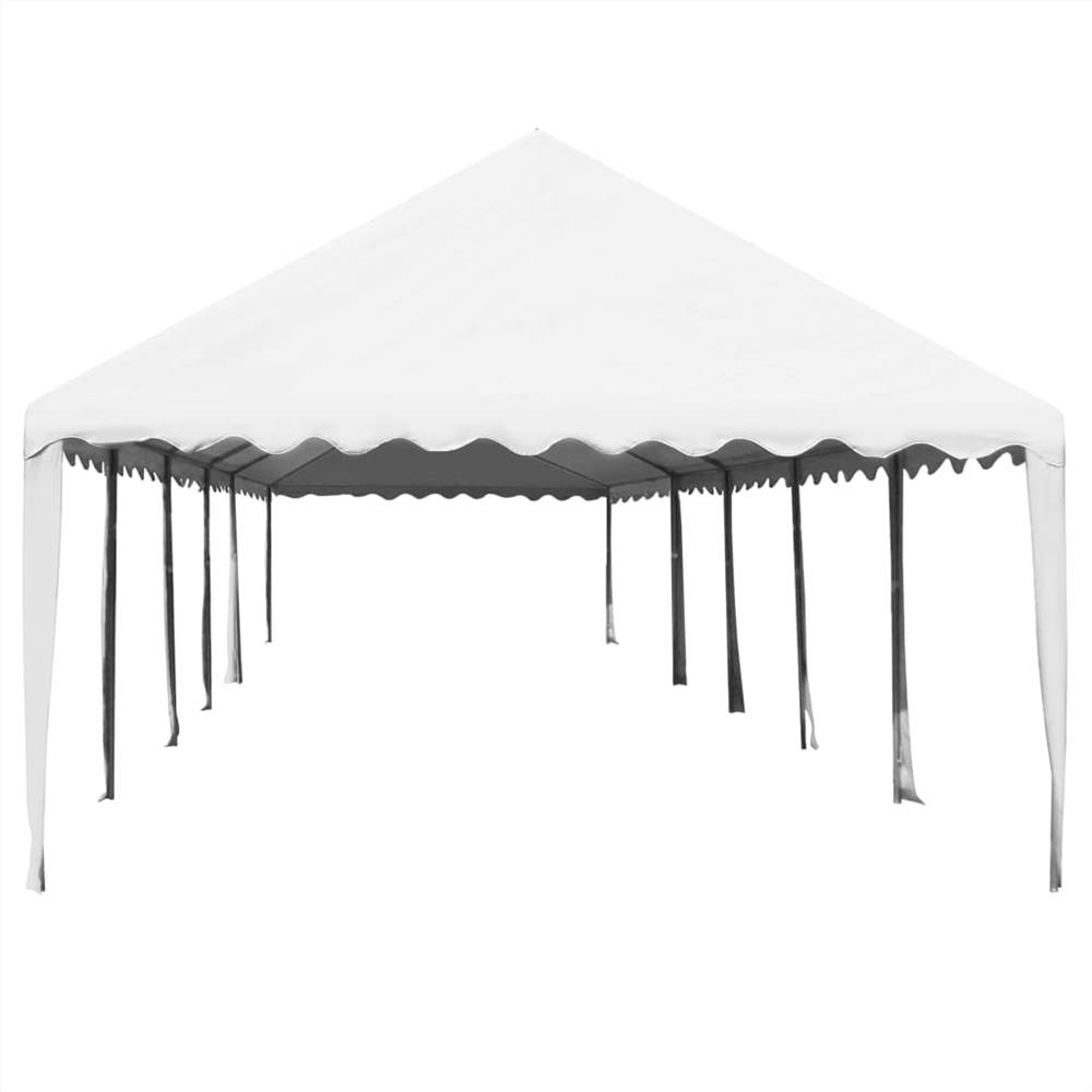 Garden Marquee PVC 5x10 m White
