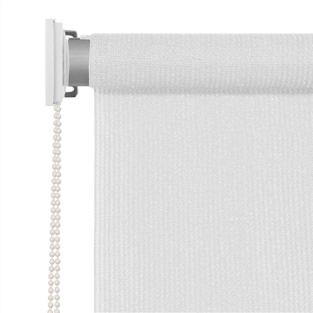 Outdoor Roller Blind White 80x140 cm HDPE