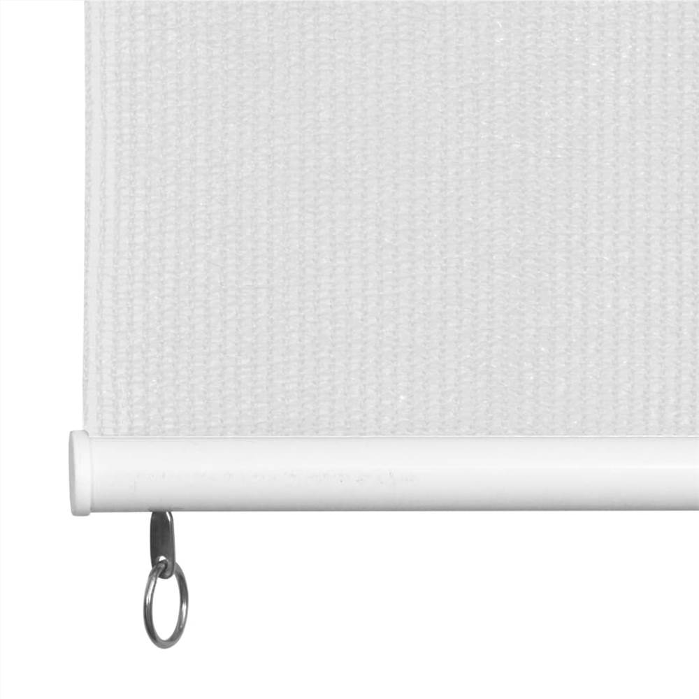 Outdoor Roller Blind White 80x140 cm HDPE