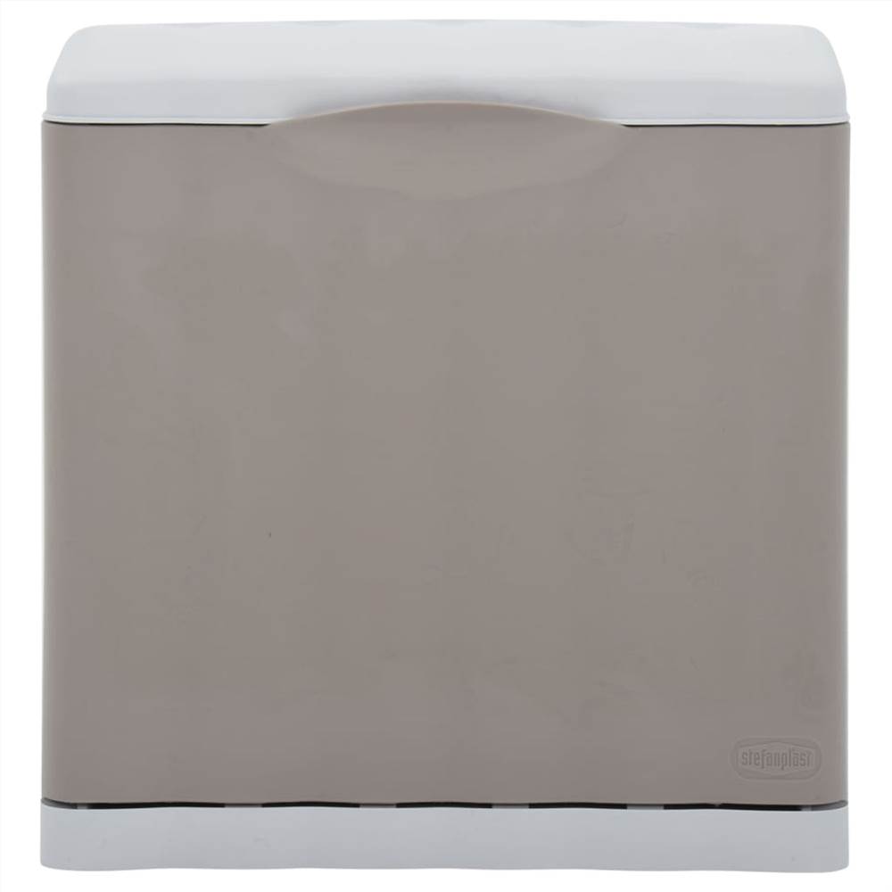 Waste Separation Bin Taupe 20 L 40x30x40 cm