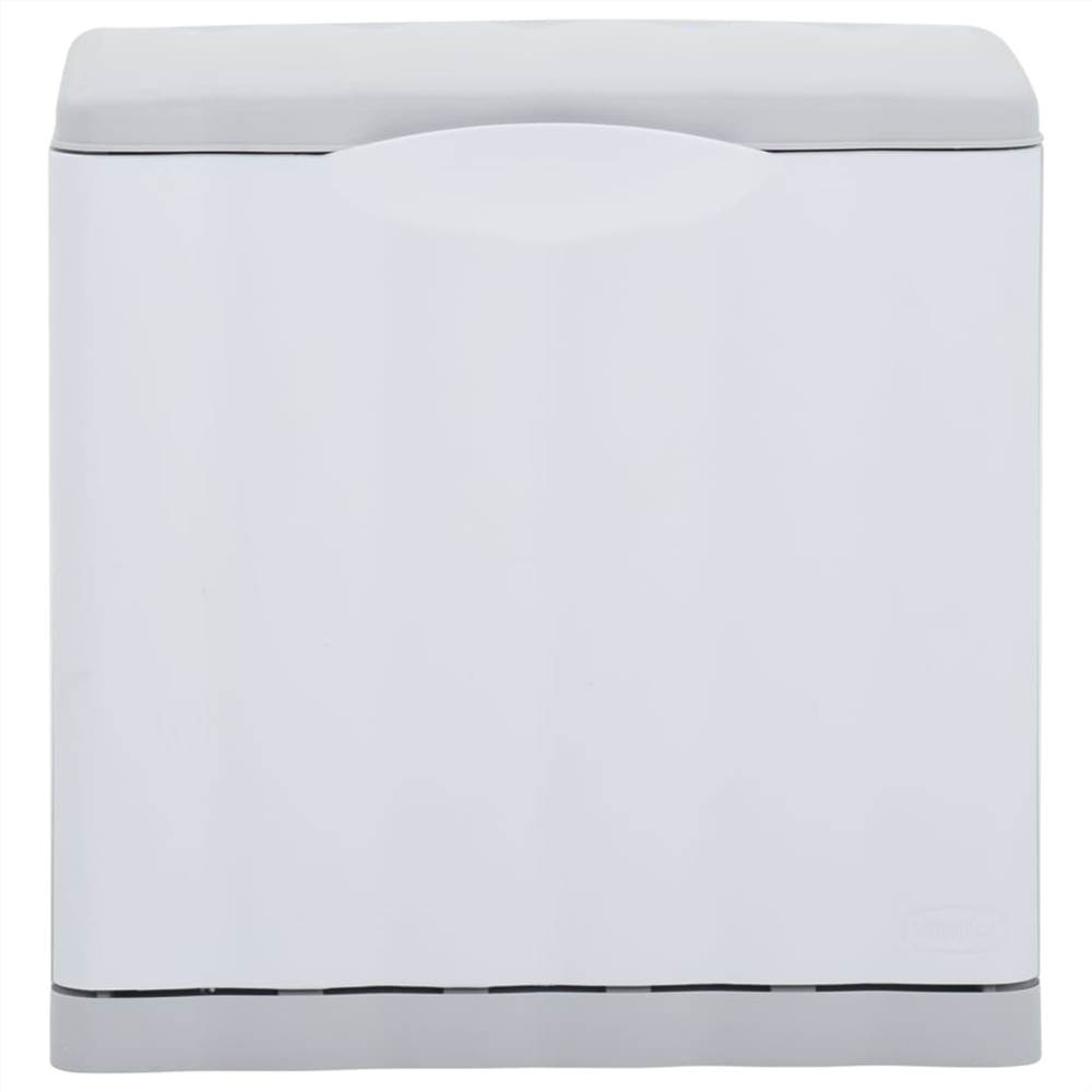 Waste Separation Bin White 20 L 40x30x40 cm