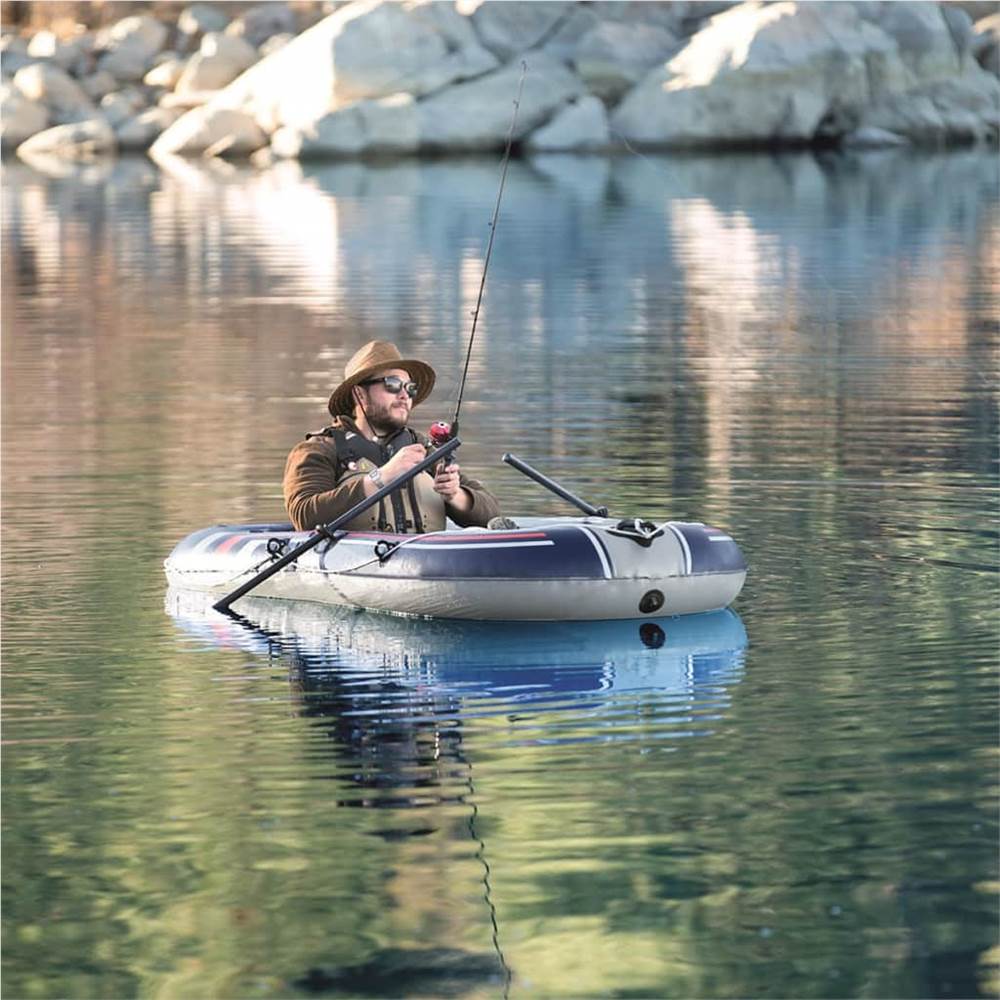 Bestway Hydro-Force Inflatable Boat with Pump and Oars Blue 61083