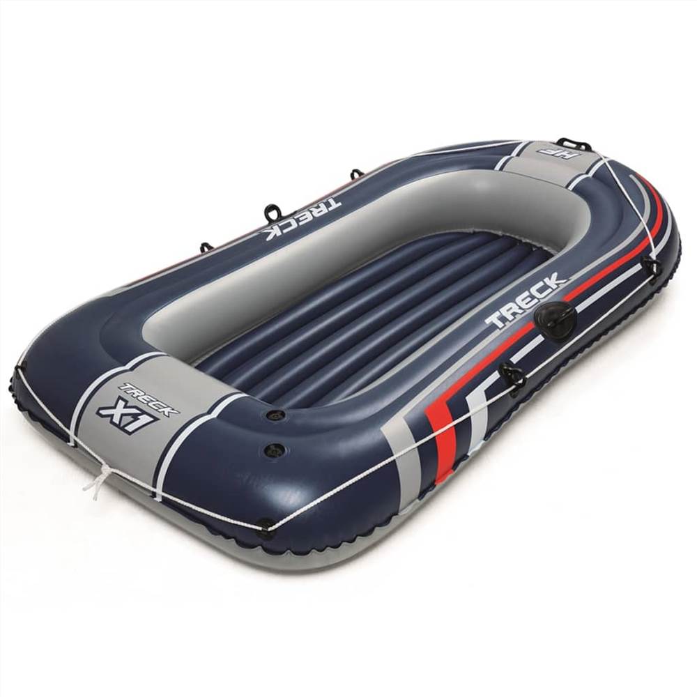 Bestway Hydro-Force Inflatable Boat with Pump and Oars Blue 61083