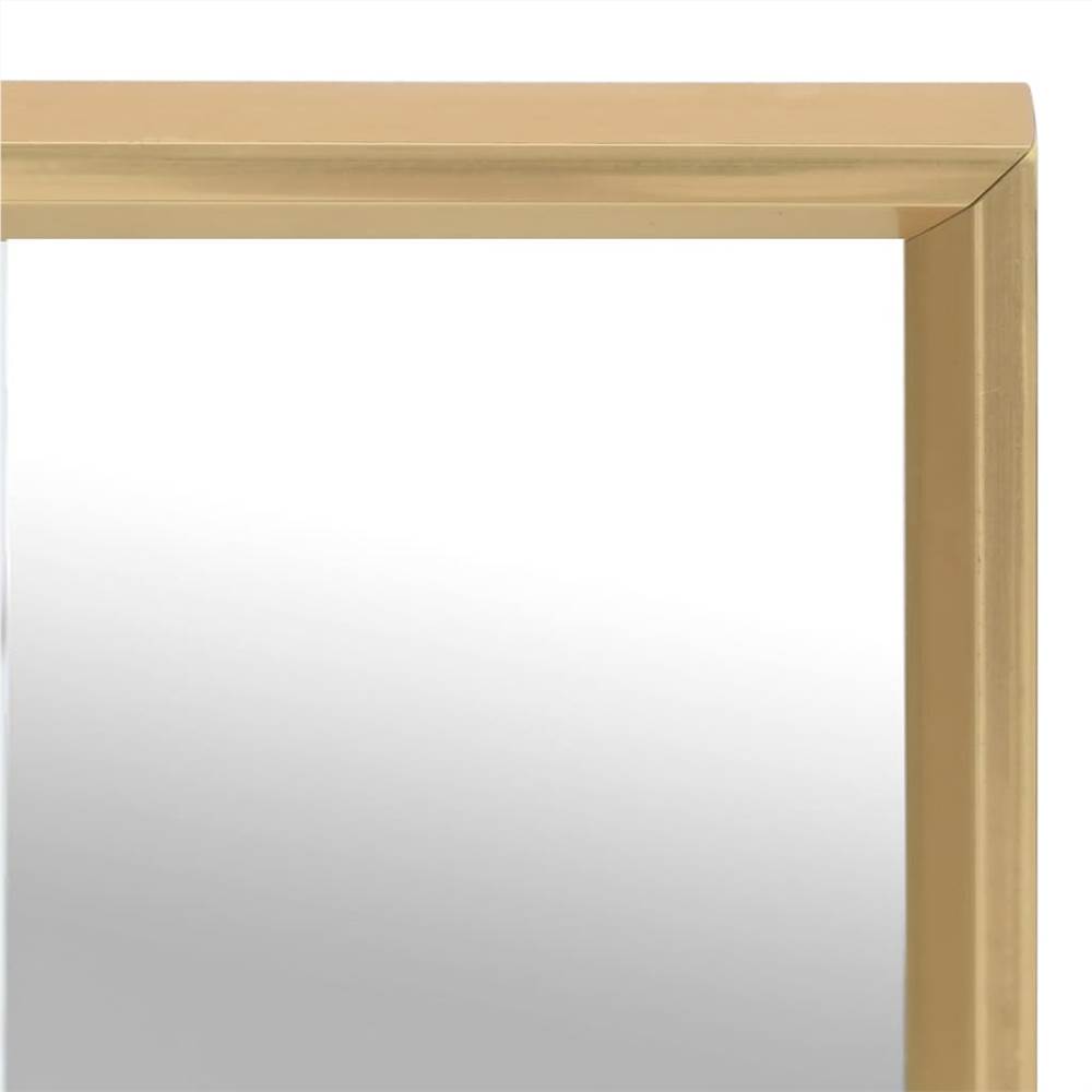Mirror Gold 150x50 cm