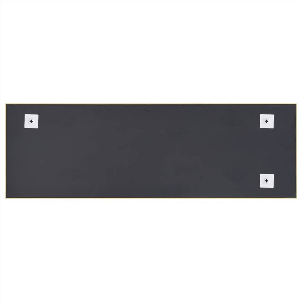Mirror Gold 150x50 cm