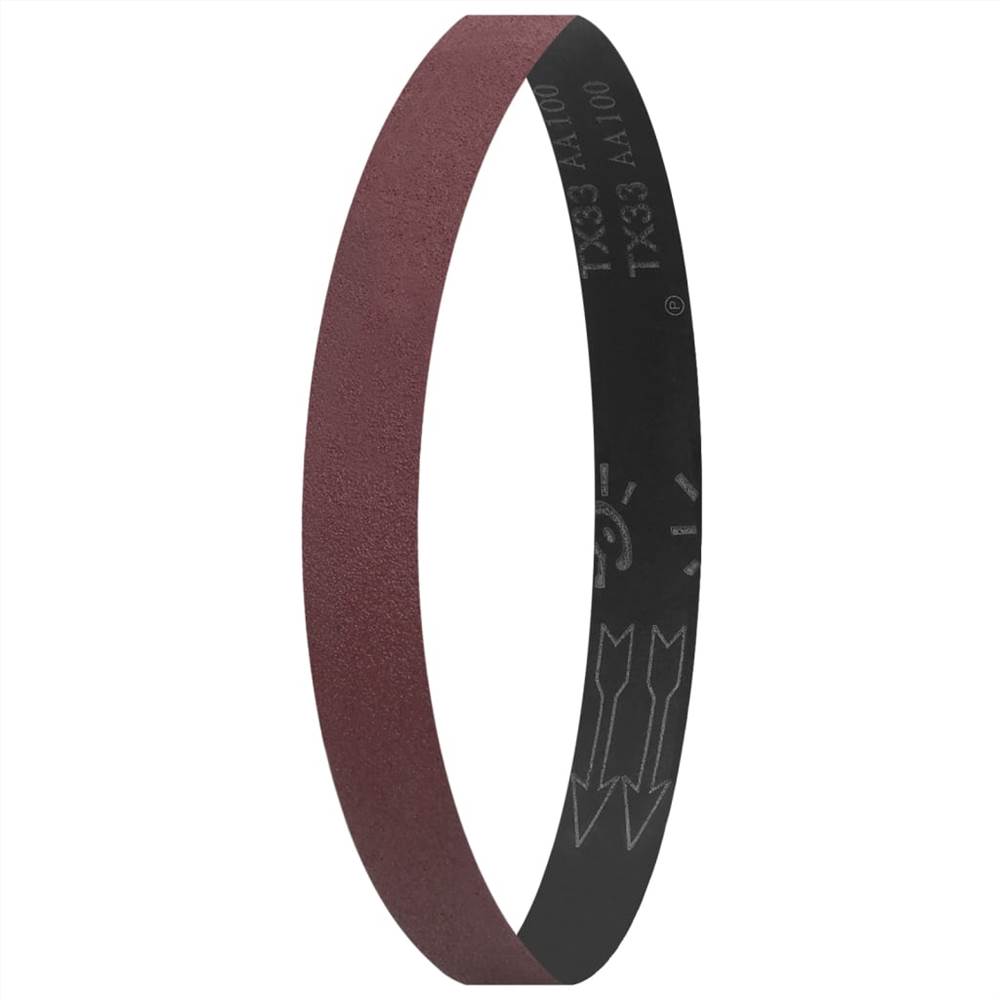 Sanding Belts 10 pcs P80 40x760 mm
