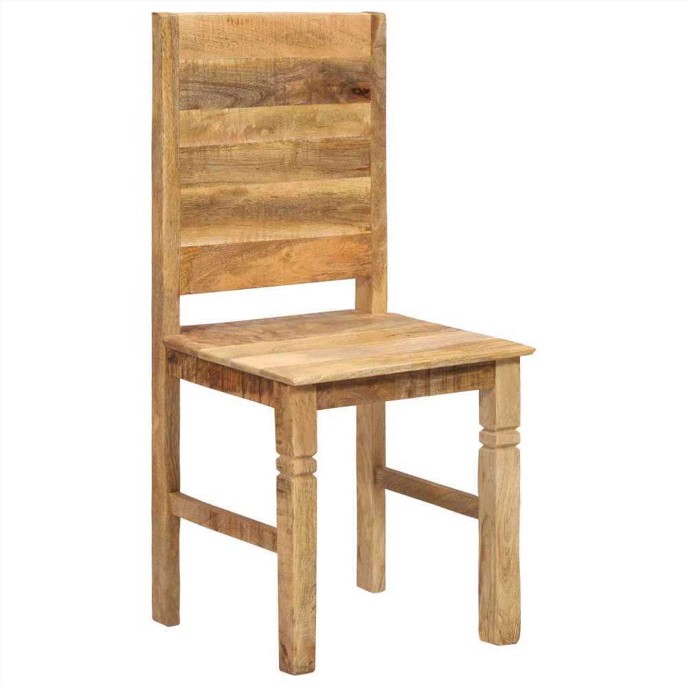 Dining Chairs 4 pcs Solid Mango Wood