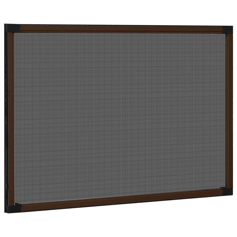Extendable Insect Screen for Windows Brown