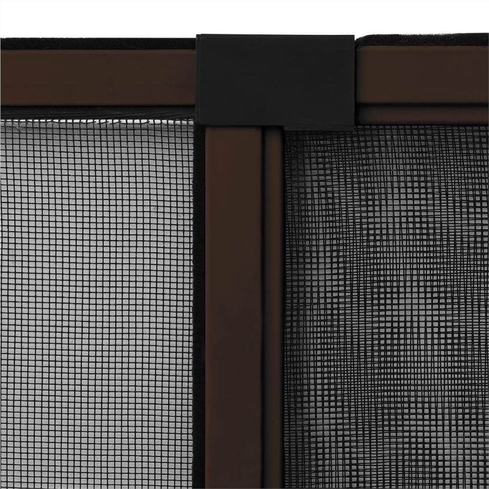 Extendable Insect Screen for Windows Brown