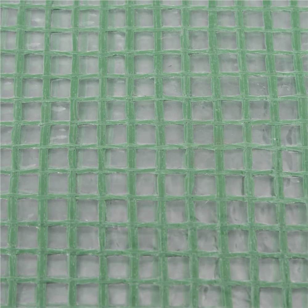 Greenhouse Replacement Cover (2.0449 m²) 143x143x195 cm Green