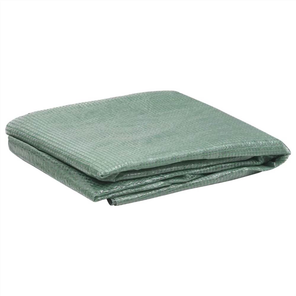 Greenhouse Replacement Cover (2.0449 m²) 143x143x195 cm Green