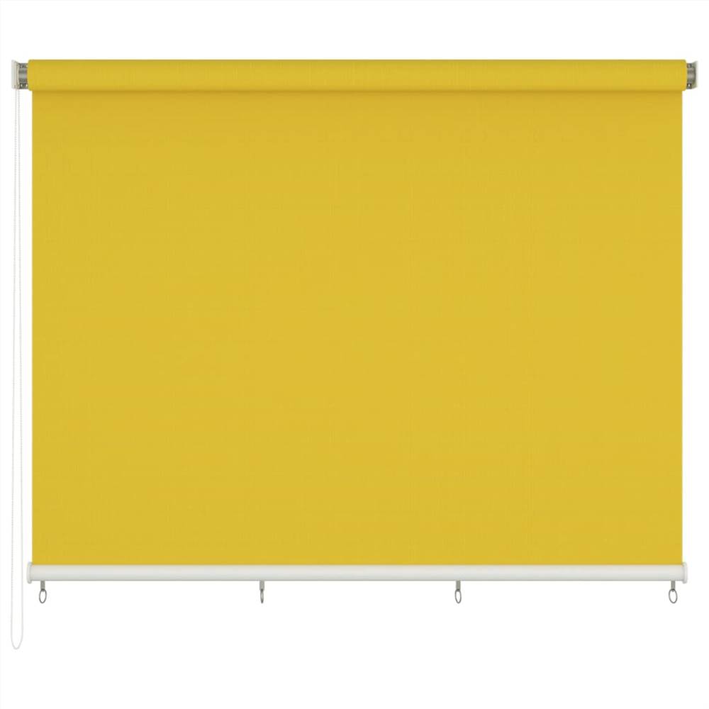 Outdoor Roller Blind 400x140 cm Yellow