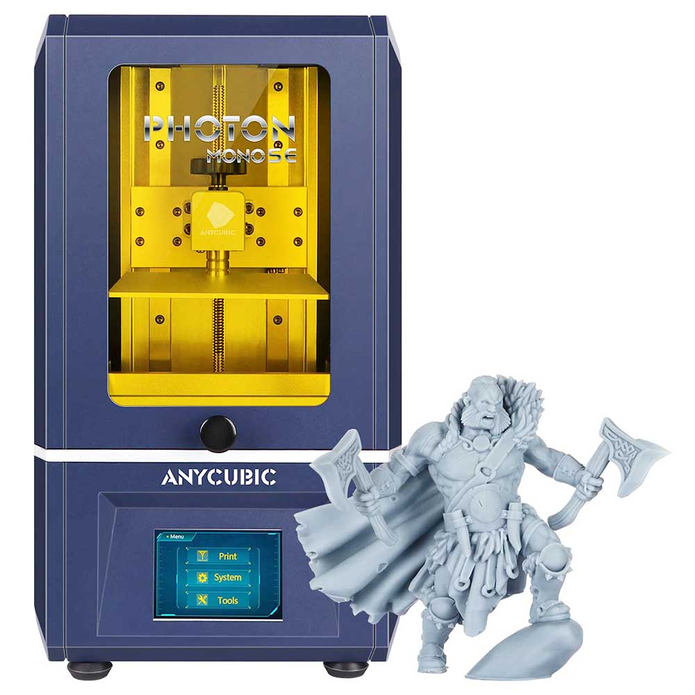 

Anycubic Photon Mono SE 3D Printer, UV Photocuring, LCD Resin, WiFi Control, 80mm/h, 16X Anti-aliasing, UV Cooling System, 130x78x160mm