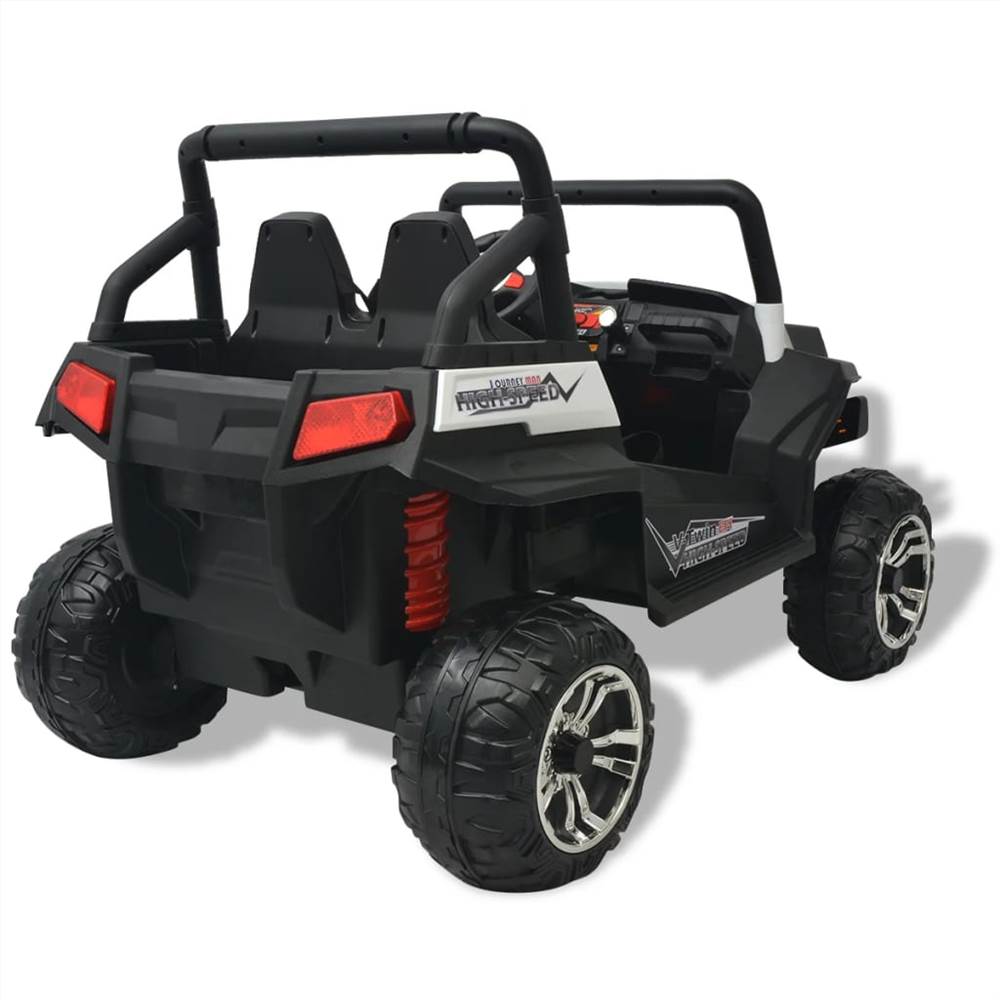 80188 Electric Ride-On Car 2 Persons XXL White and Black