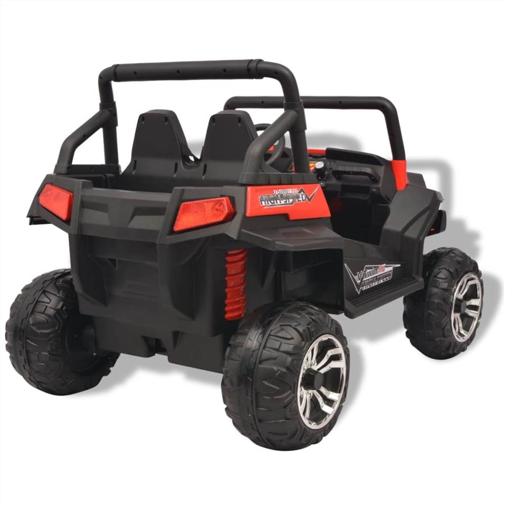 80189 Electric Ride-On Car 2 Persons XXL Red and Black