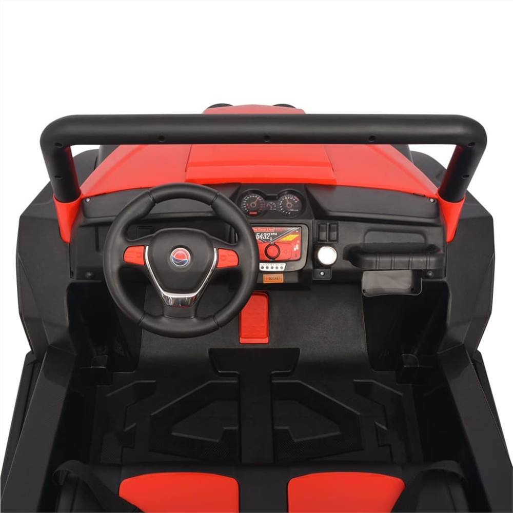 80189 Electric Ride-On Car 2 Persons XXL Red and Black