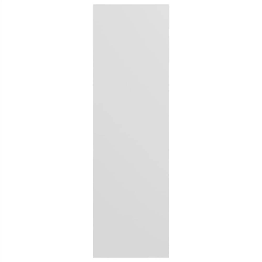 Wall Shoe Cabinet White 60x18x60 cm Chipboard
