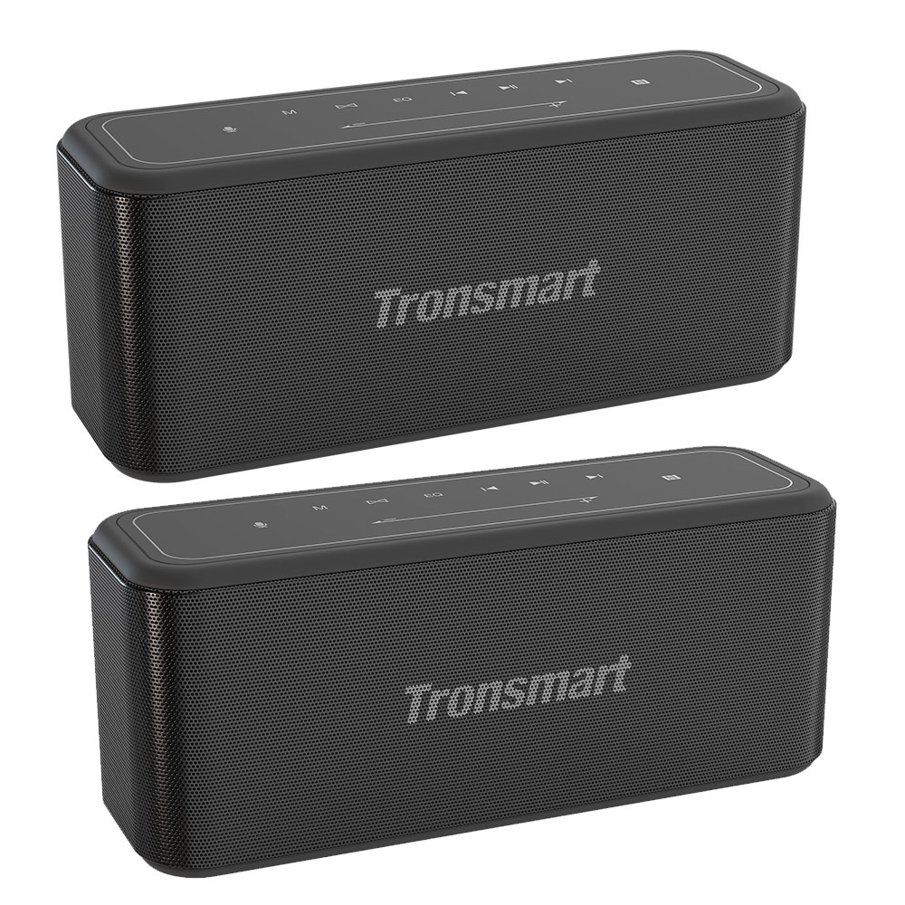 

[2 Packs] Tronsmart Element Mega Pro 60W Bluetooth 5.0 Speaker SoundPulse IPX5 Voice Assistant NFC TWS Pairing