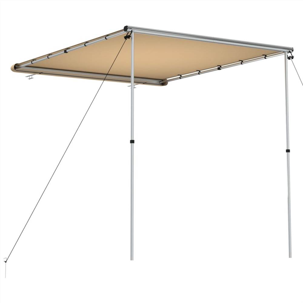 Camper & Caravan Awning 2.4x2.5x2.15 m Beige