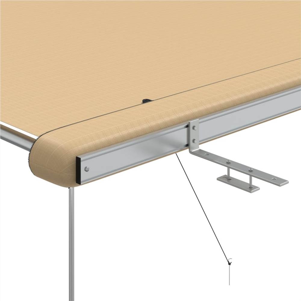Camper & Caravan Awning 2.4x2.5x2.15 m Beige