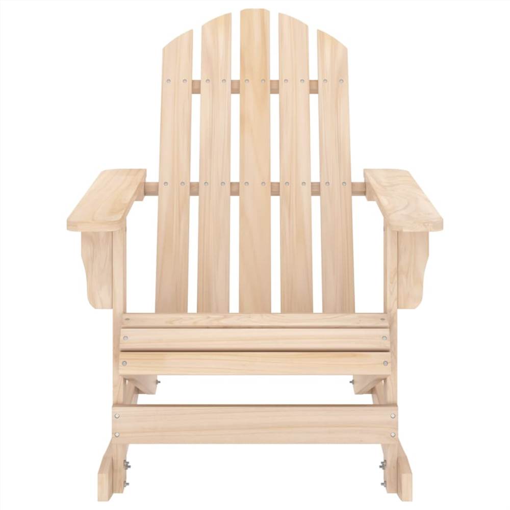Garden Adirondack Rocking Chair Solid Fir Wood
