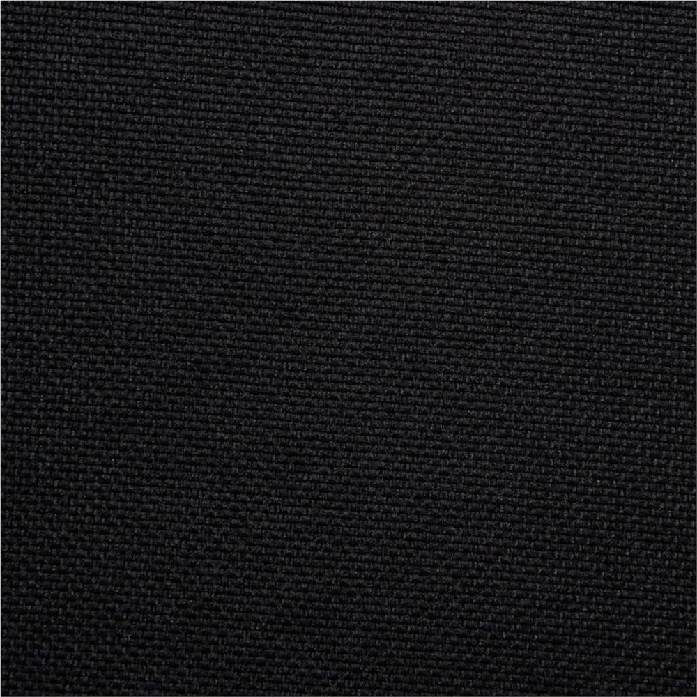 Swivel Dining Chair Black Fabric