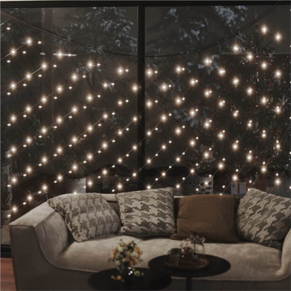 Christmas Net Light Warm White 3x3 m 306 LED Indoor Outdoor