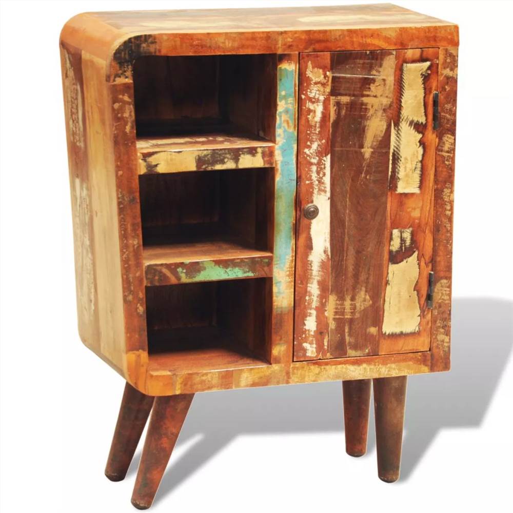Reclaimed Cabinet Solid Wood with 1 Door Vintage