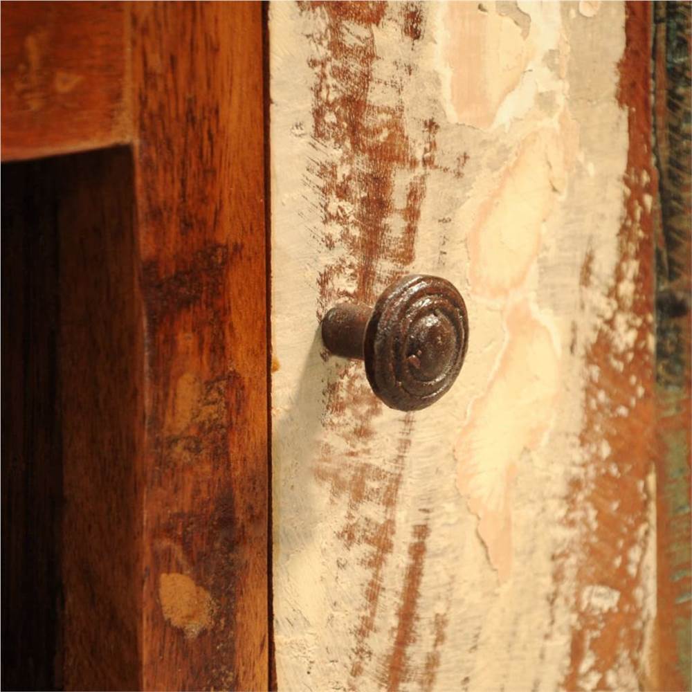 Reclaimed Cabinet Solid Wood with 1 Door Vintage