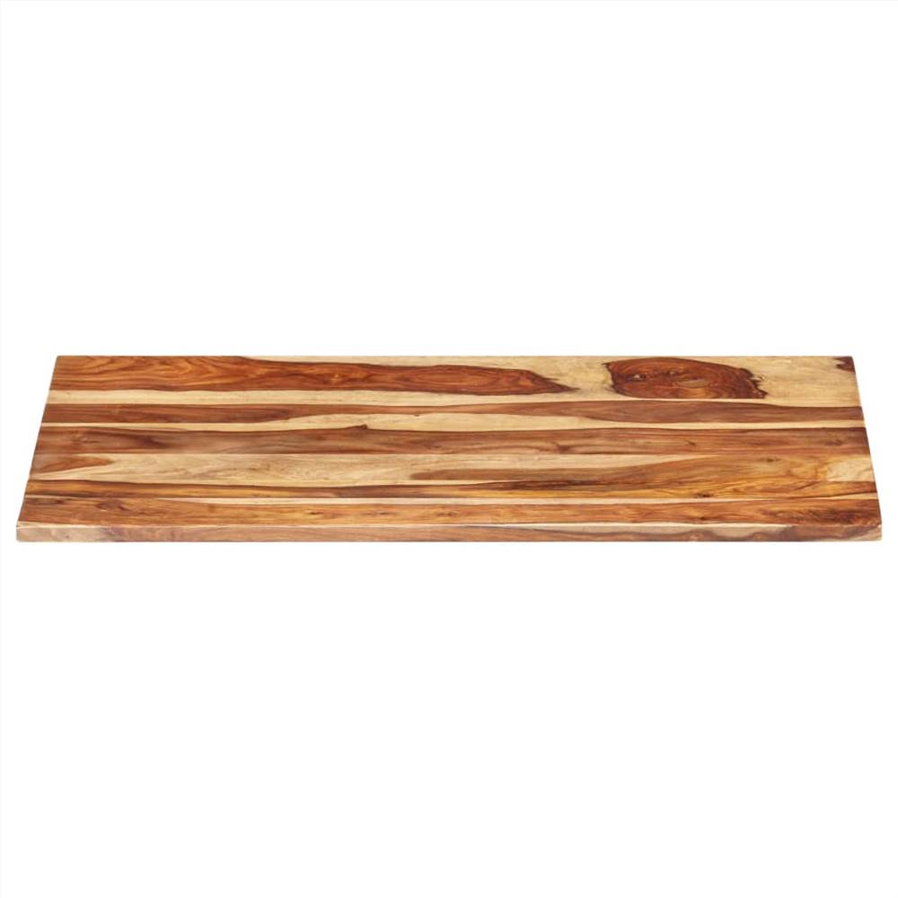 Table Top Solid Sheesham Wood 25-27 mm 60x120 cm
