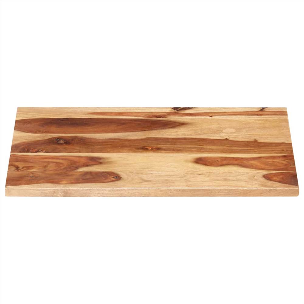 Table Top Solid Sheesham Wood 25-27 mm 60x70 cm