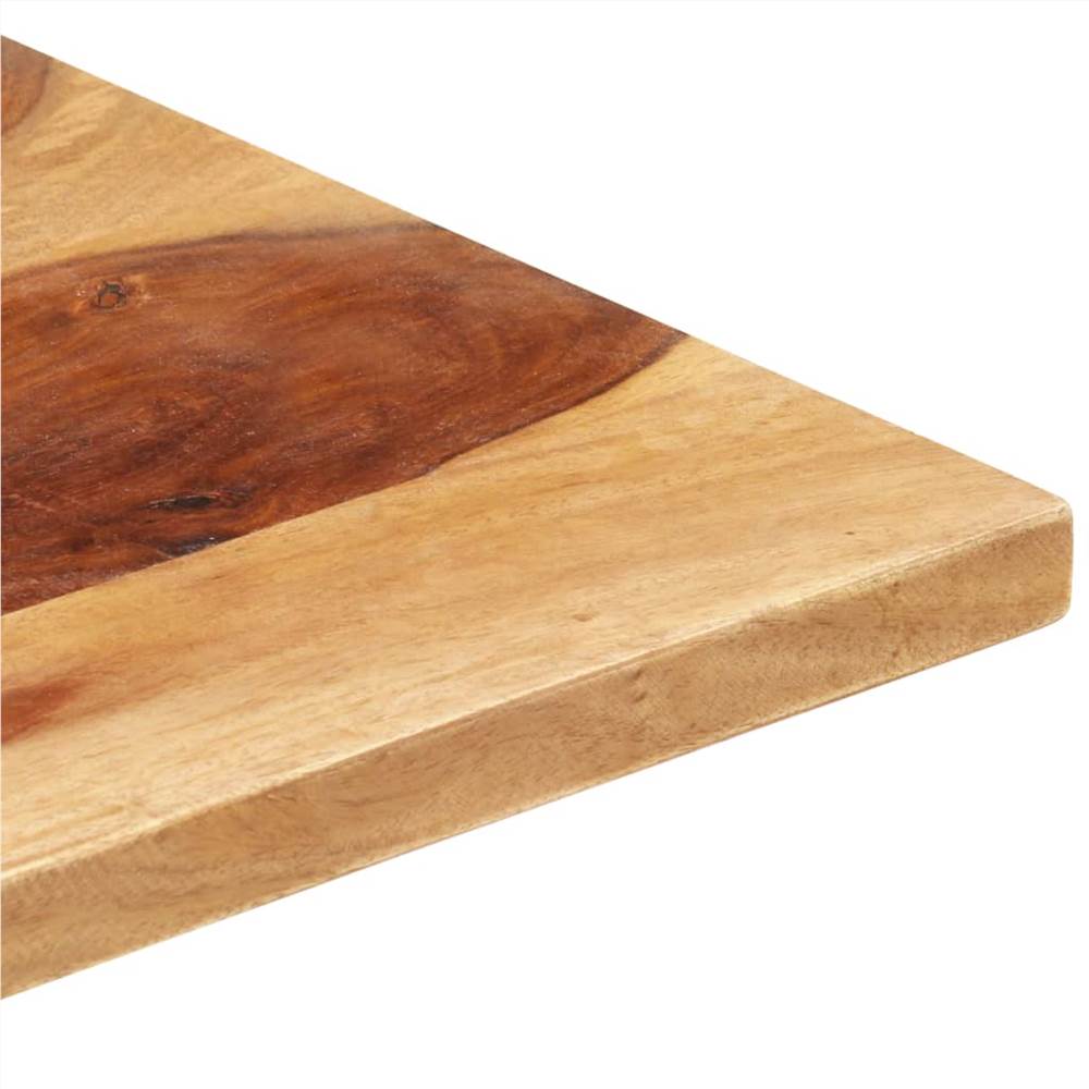 Table Top Solid Sheesham Wood 25-27 mm 60x70 cm