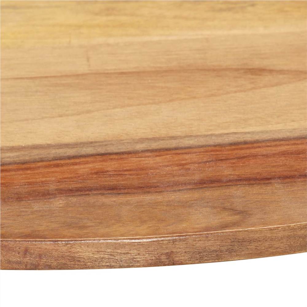 Table Top Solid Sheesham Wood Round 15-16 mm 80 cm