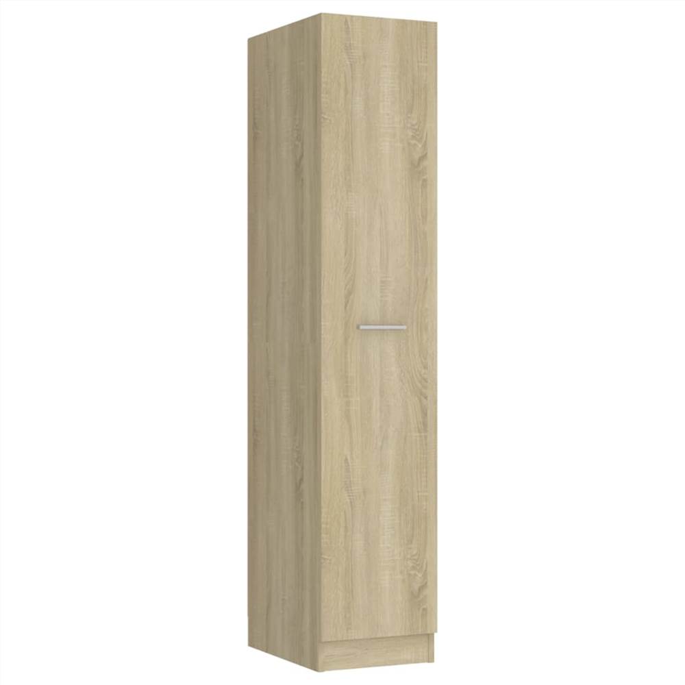 Apothecary Cabinet Sonoma Oak 30x42.5x150 cm Chipboard