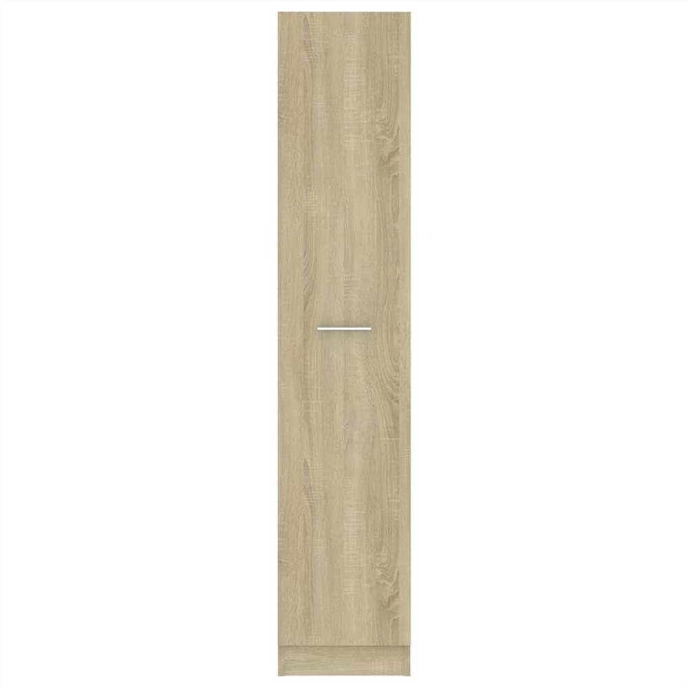 Apothecary Cabinet Sonoma Oak 30x42.5x150 cm Chipboard