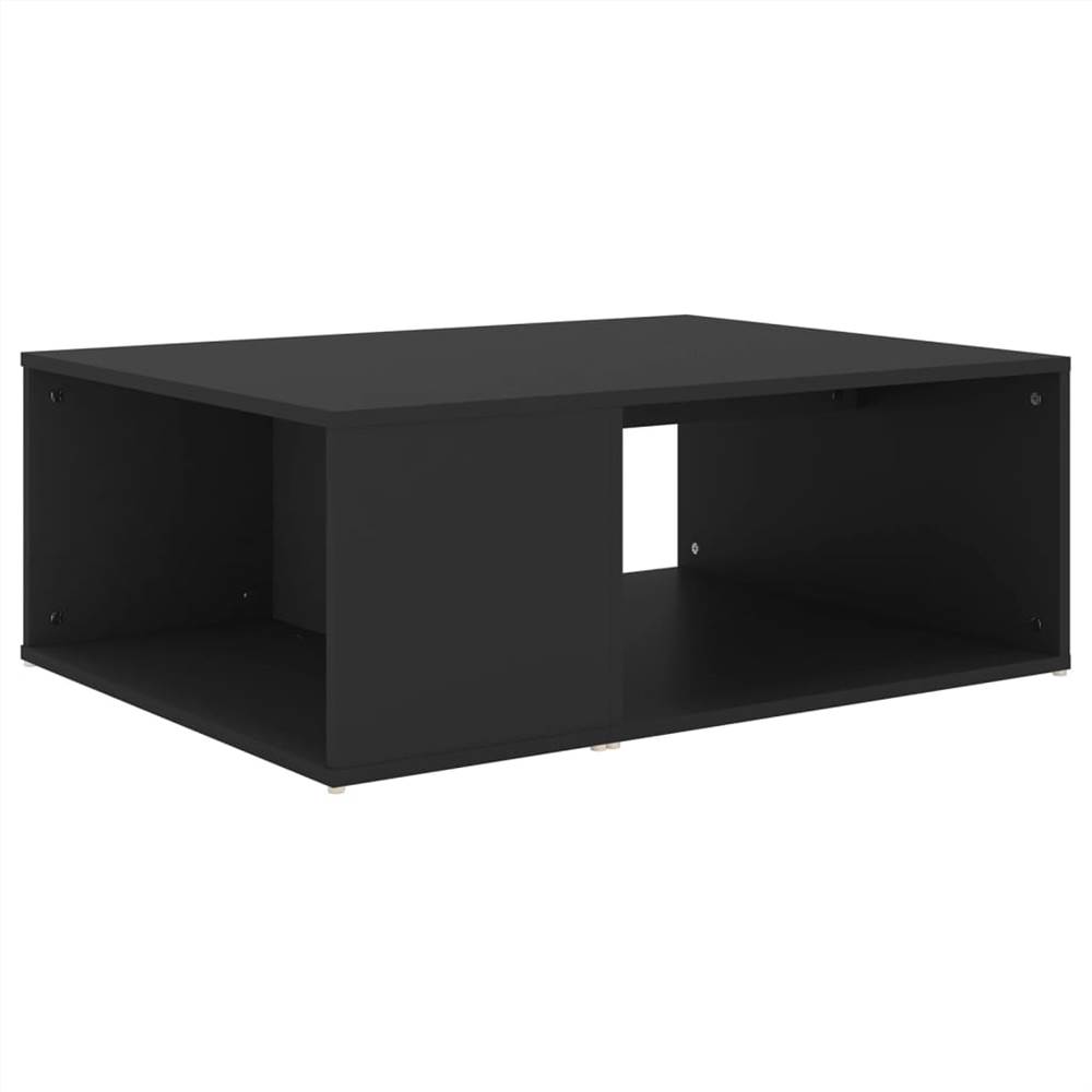 Coffee Table Black 90x67x33 cm Chipboard