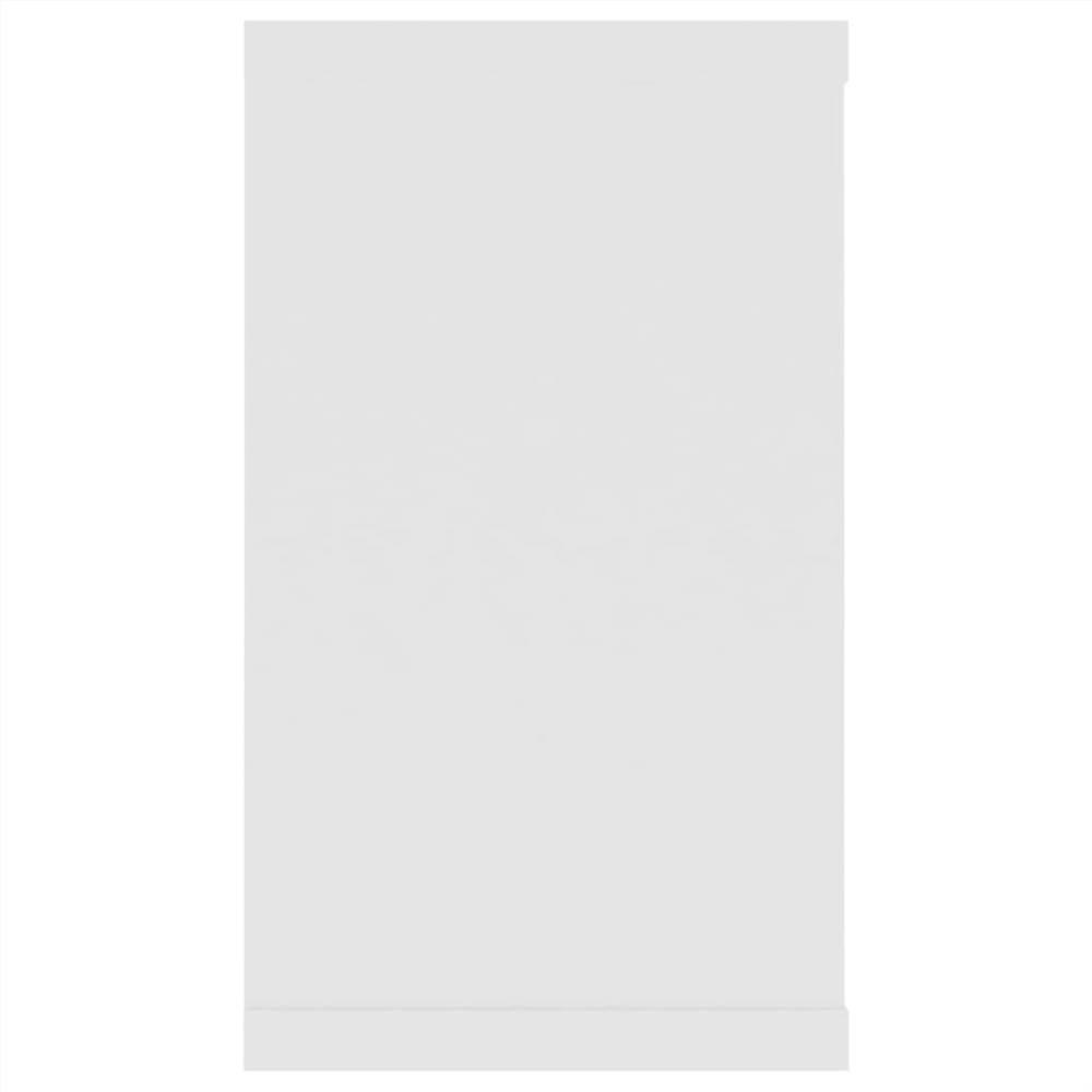 Wall Cube Shelves 6 pcs White 80x15x26.5 cm Chipboard