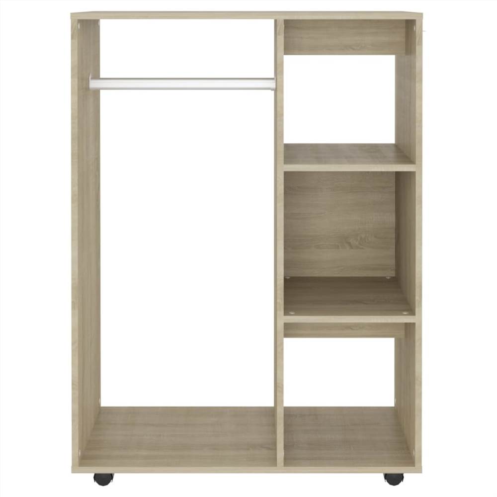 Wardrobe Sonoma Oak 80x40x110 cm Chipboard