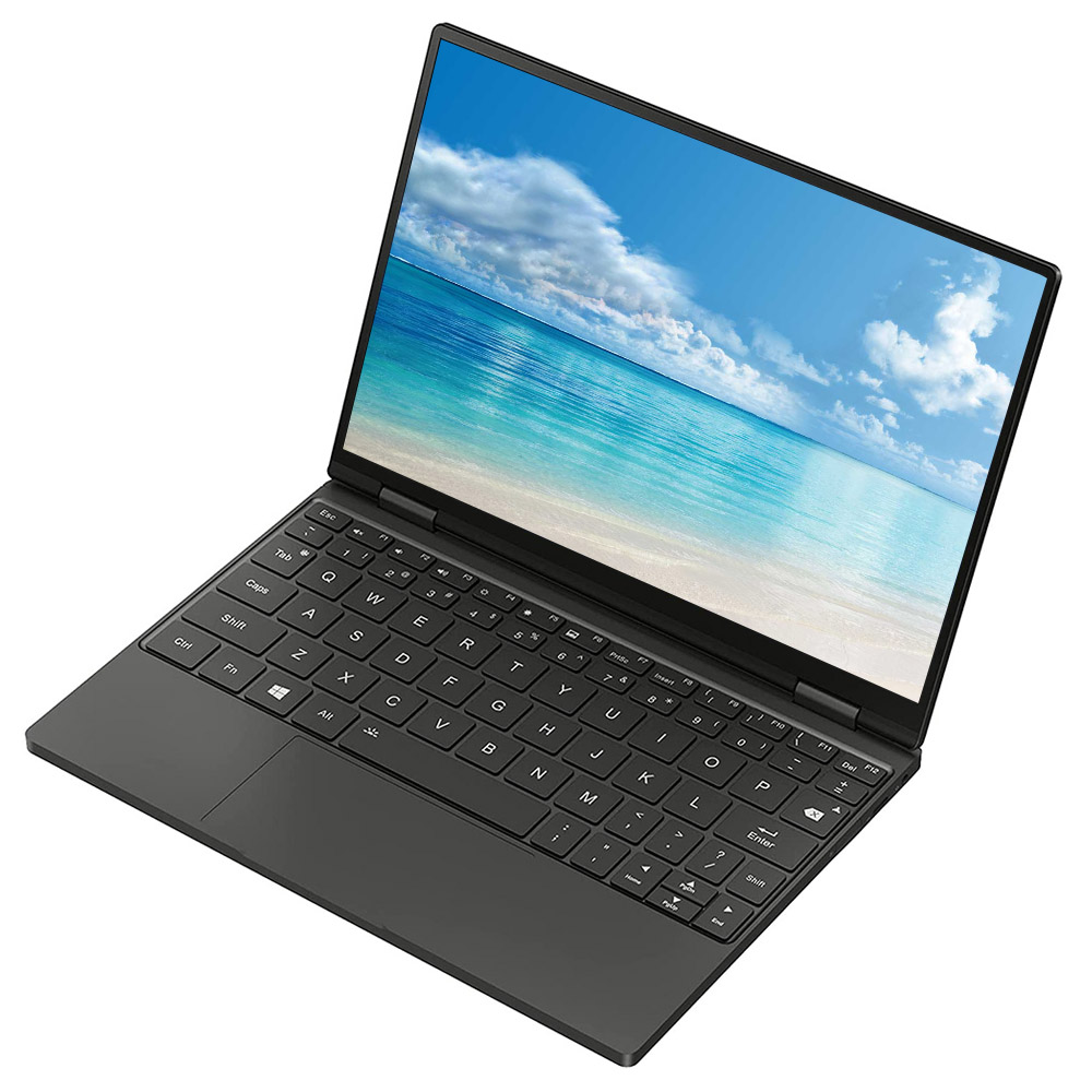 One Netbook 4 Platinum Laptop 360 Degree YOGA 10.1&quot; Touch Screen Intel Core i7-1160G7 16GB DDR4 RAM 1TB PCI-E SSD WiFi 6 Windows 10 Fingerprint - Black