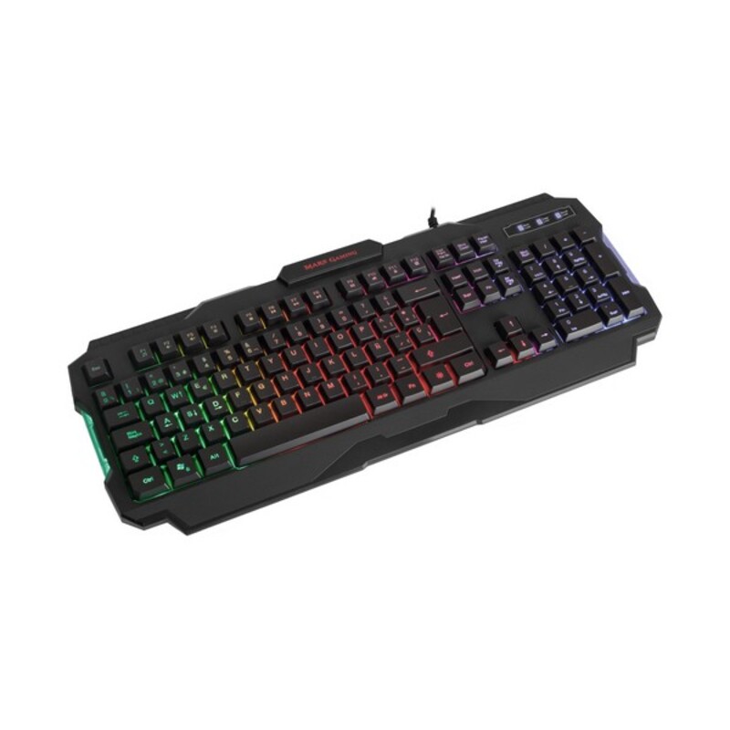Keyboard with Gaming Mouse Mars Gaming MCP118